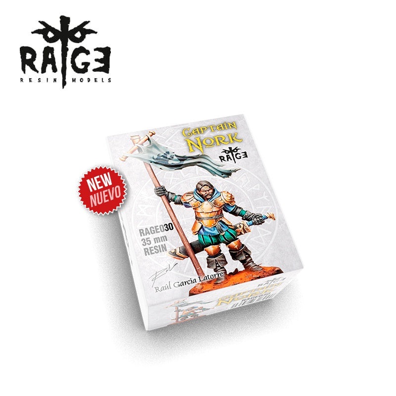 Rage Resin Models – Captain Nork (35mm) AK-RAGE030
