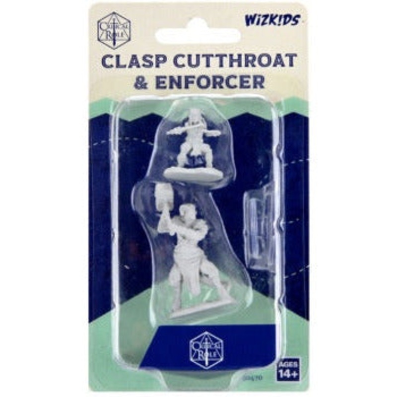 Critical Role Unpainted Mini – Clasp Cutthroat/Enforcer 90470