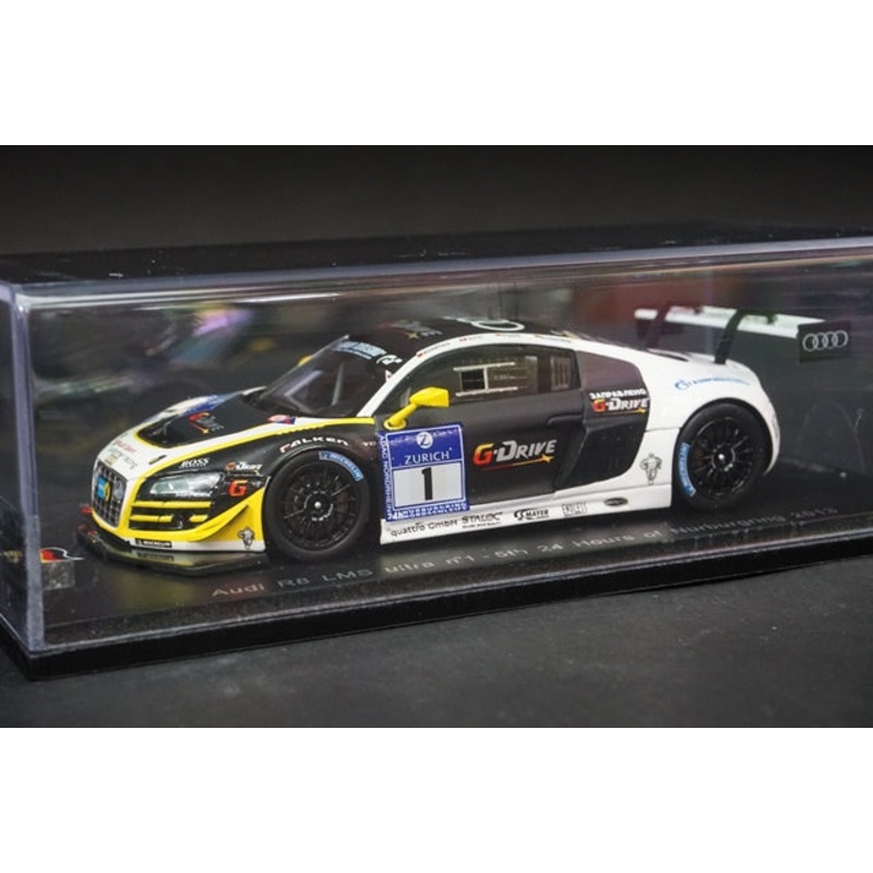 1:43 SPARK SG080 Audi R8 LMS ultra Nurburgring 24h 2013 #1 model car