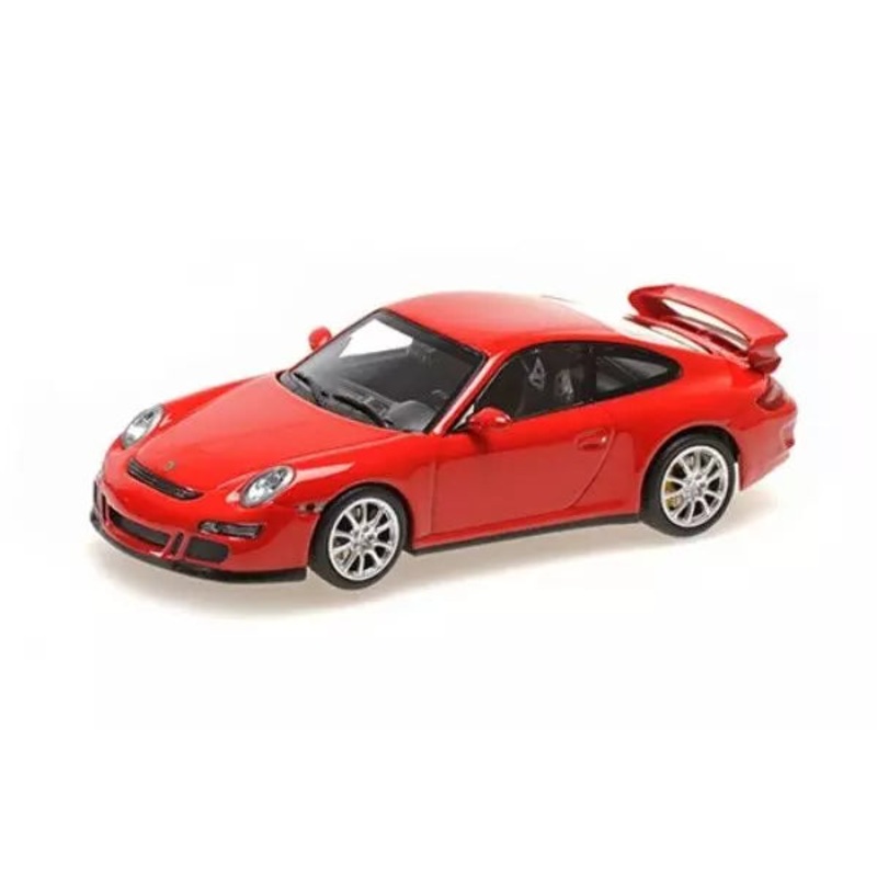 [ Back-order ] MINICHAMPS 400065404 1:43 Porsche 911 GT3 2006 Red model car