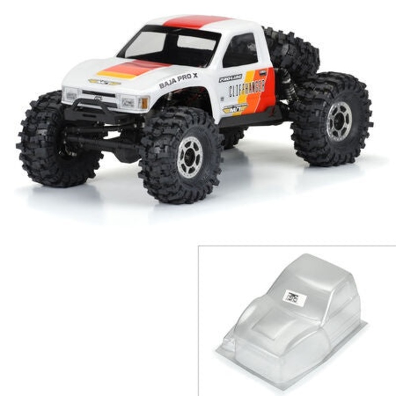 Pro-Line Cliffhanger HP 1/10 Cab Only 12.3 Comp Crawler Body (Clear) – PRO361500
