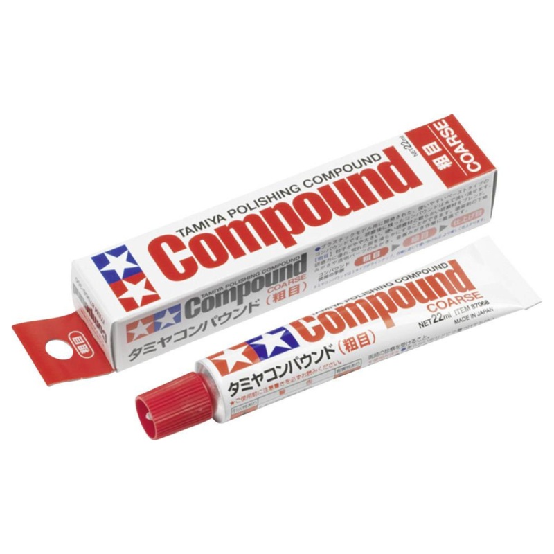 Tamiya Polishing Compound – Coarse TAM87068