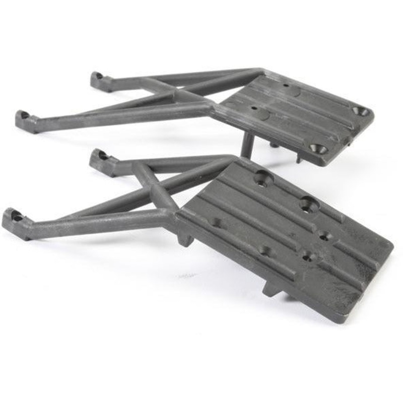 Traxxas Front and Rear Skidplate Set (Black) – TRA5837