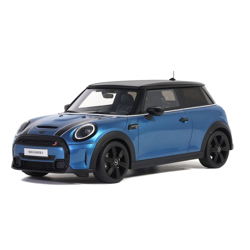 [ Back-order ] otto OTM982 1:18 Mini Cooper S 2021 Blue model car