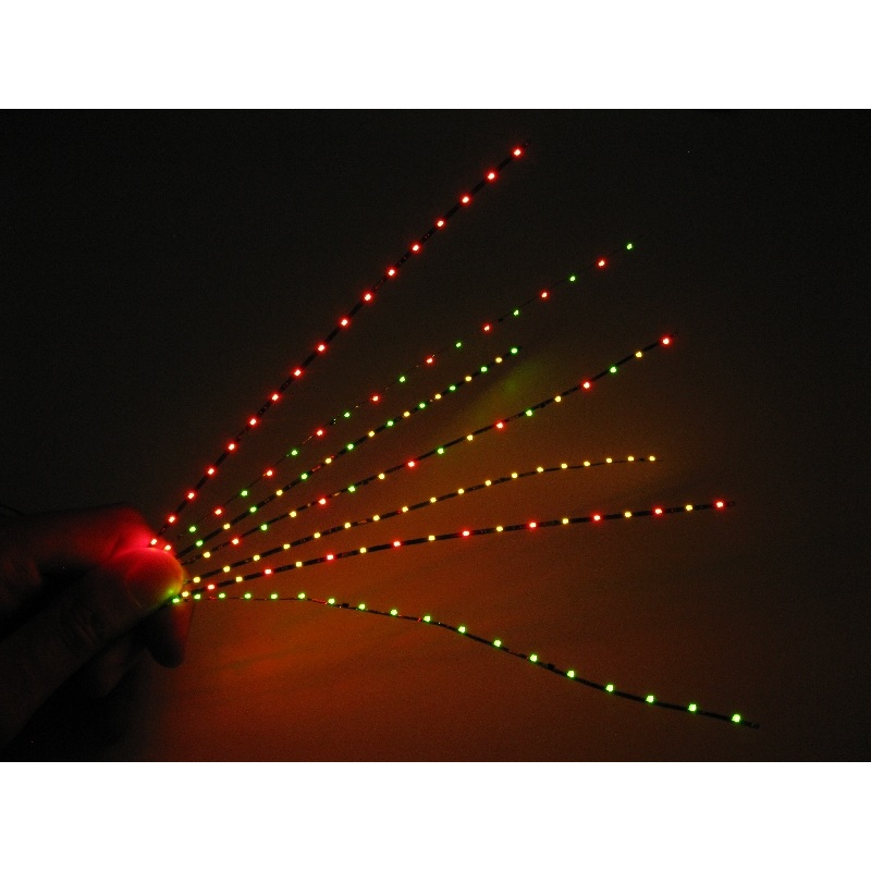 Tiny LED light string green