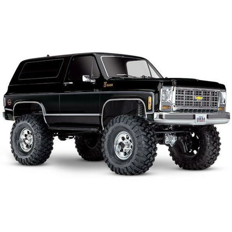 Traxxas 1/10 4WD Crawler RTR TRX-4 1979 Chevy Blazer – Black TRA82076-4BLACK