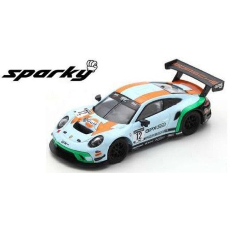 Y202 SPARK 1:64 Porsche GT3 R GPX Racing #12 The Diamond