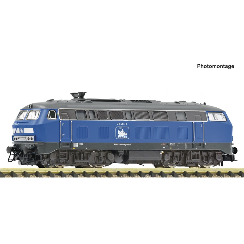 DCC + Sound Diesel locomotive 218 054-3 PRESS Ep.VI