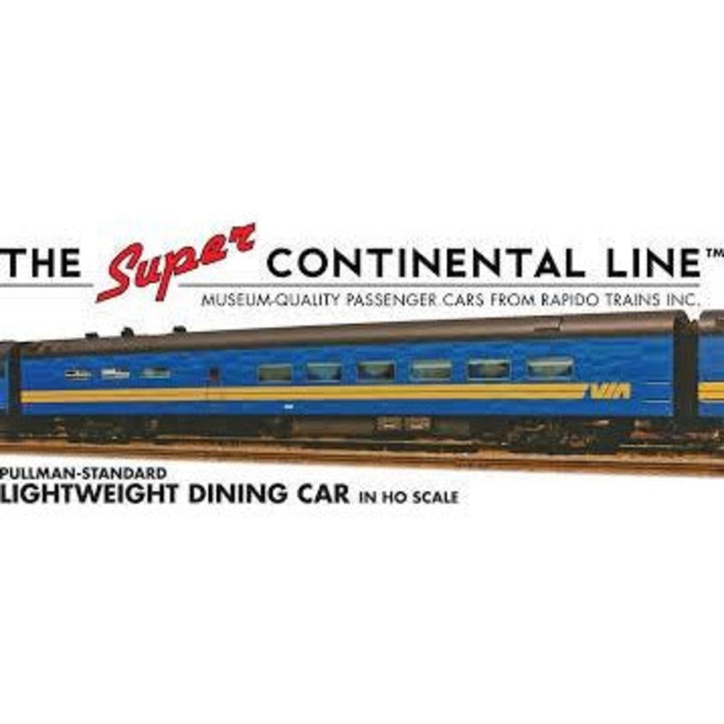 Pullman Standard Dining/Lounge Car: Via Rail Canada #1338