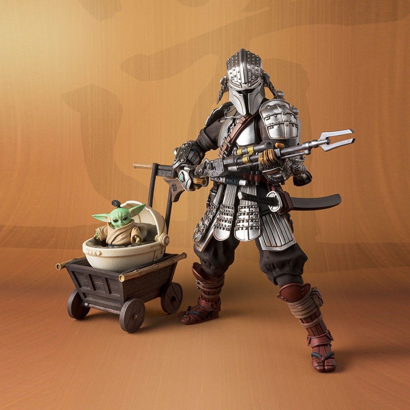 Ronin Mandalorian & Grogu (Beskar Armor) ‘The Mandalorian’ – Star Wars Meisho Movie Realization