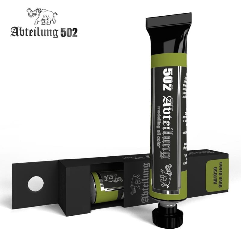 Abteilung502 Oil Paint Olive Green – ABT050