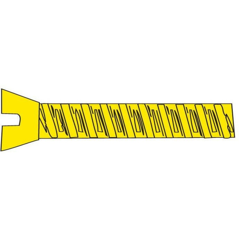 Woodland Scenics Hob-Bits Flat Head Screws 00-80 1/2 (5)