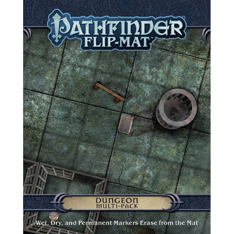 Paizo Pathfinder Flip Mat Dungeons Multi Pack