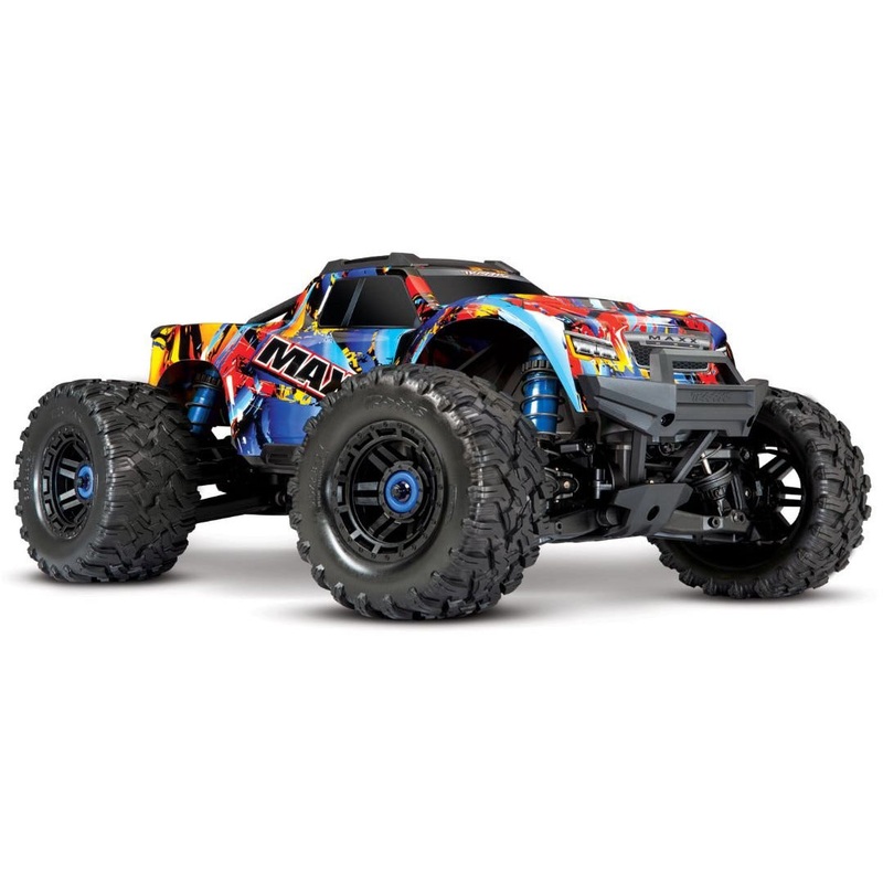 Traxxas Maxx with 4S ESC – Rock ‘N Roll 1/10 Scale 4WD Brushless Electric Monster Truck