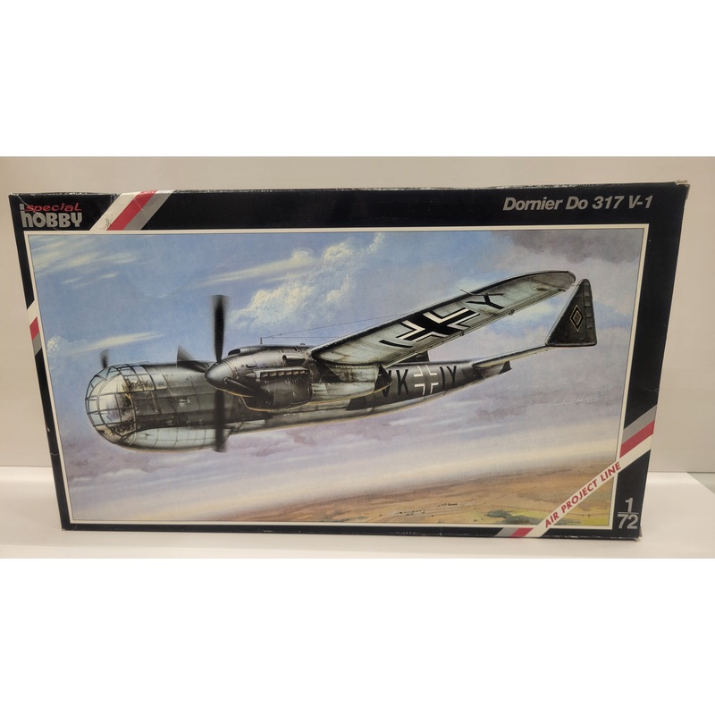 (Pre Owned) Dornier Do 317 v-1 1/72 scale by Special Hobby #72018
