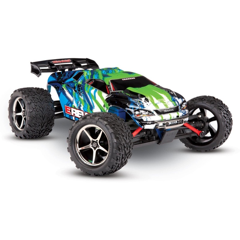 Traxxas 1/16 4WD Racing Monster Truck RTR Brushed E-Revo – Green TRA71054-1GREEN