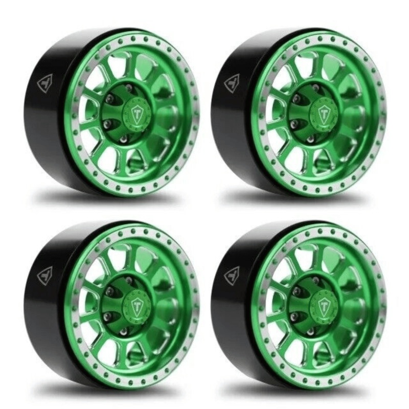 Treal Hobby Type V2 1.9 Beadlock Wheels (4) – Assorted Colours