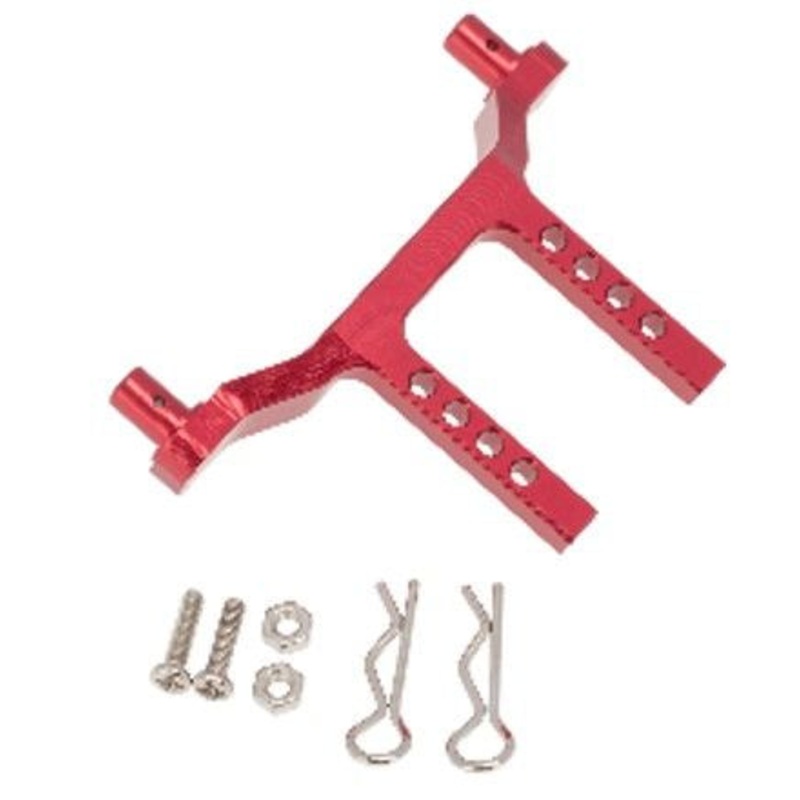 Hobby Details Traxxas 1/18 LaTrax Teton Aluminum Front Body Mount – Assorted Colours HDTLTX005