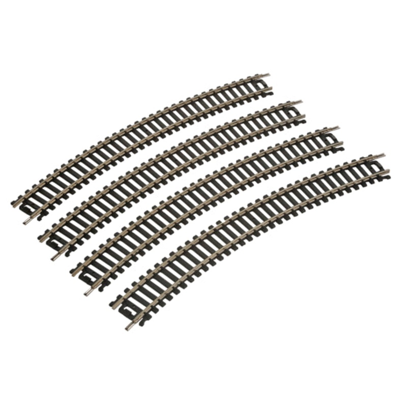 Life-Like Products 18 Radius Curve 4-Pack #3000