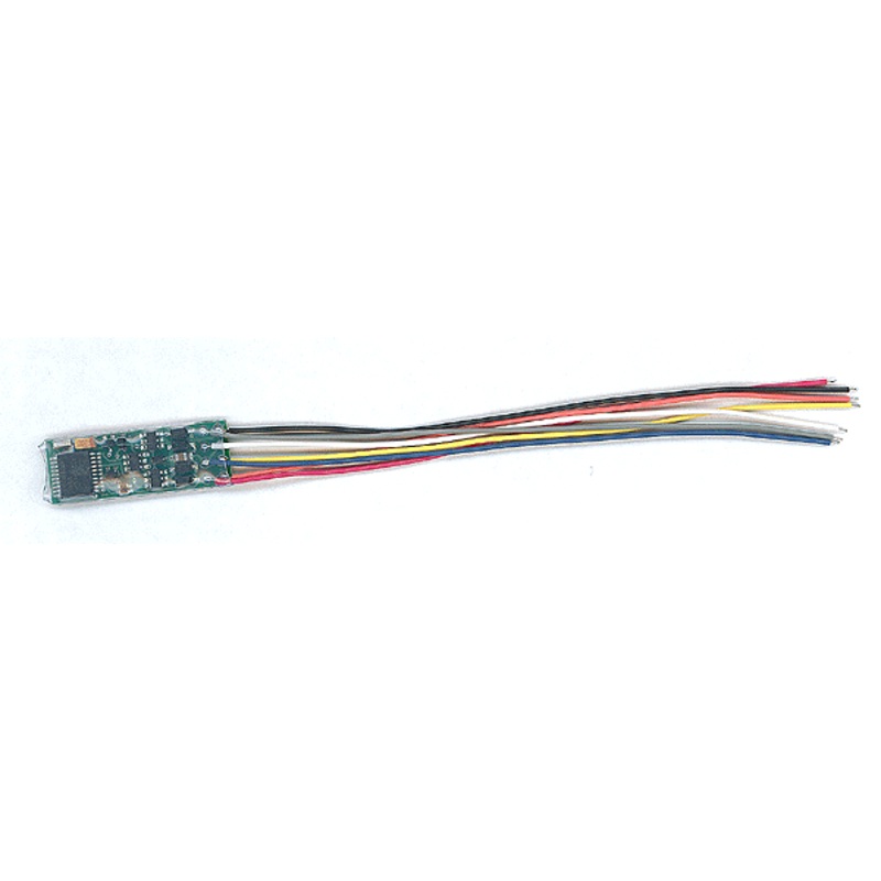 NCE Decoder N14SR – Generic, Narrow, Thin, 1 Amp 4 Function, 4 Wire Harness