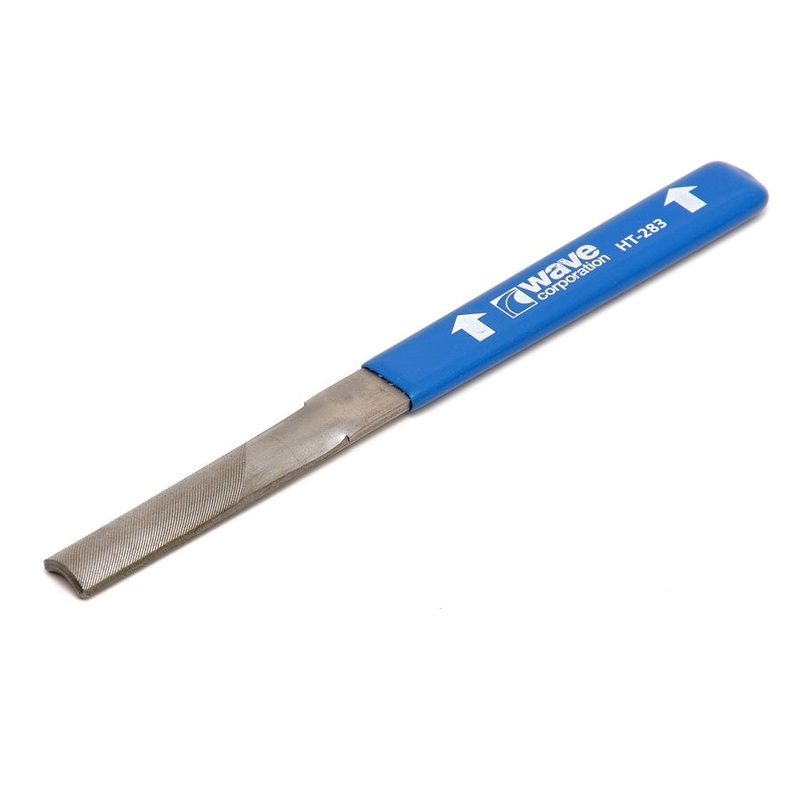 Wave HG File Side Sliding Type/Round  Fine SemiRound Directional Cutting File For Removing Edges, Cutting Pin Marks – HT283