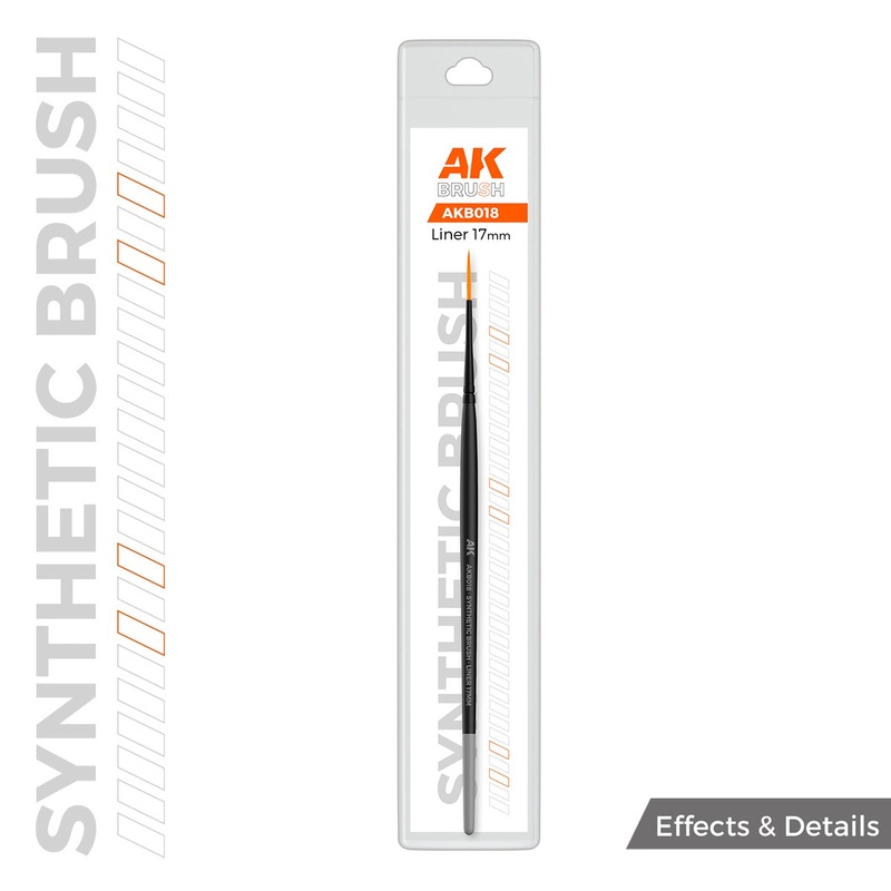 AK Interactive Synthetic Brush Liner 17mm – AK-B018