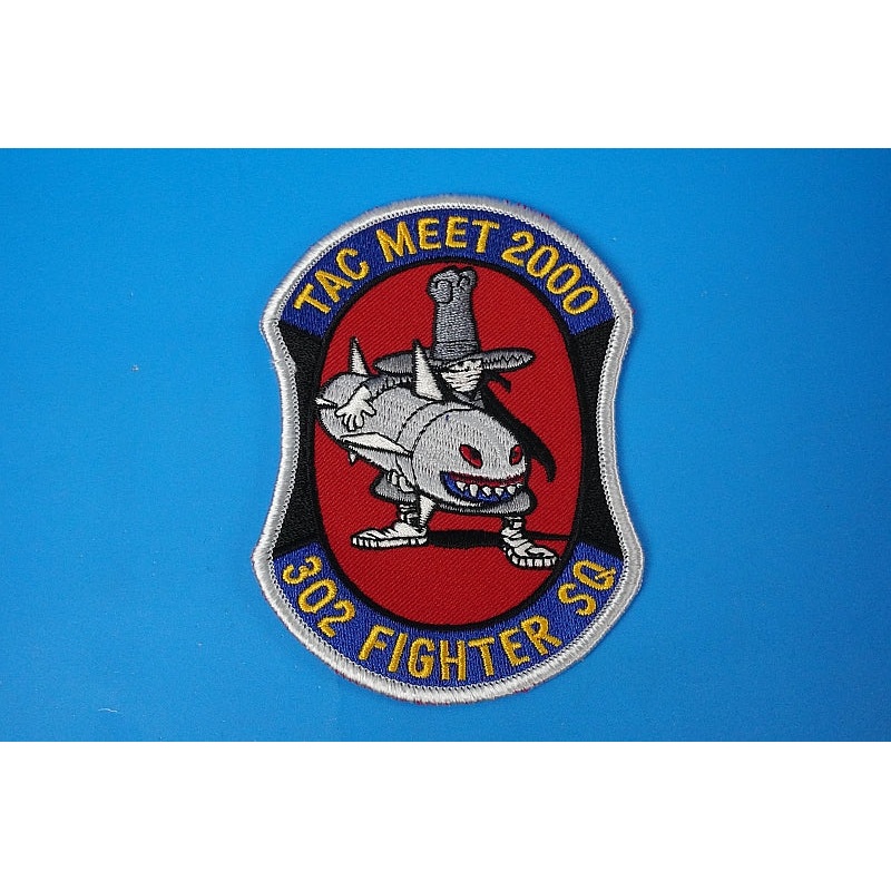 Patch JASDF 302 Fighter SQ TAC MEET 2000 Spook without hook and loop