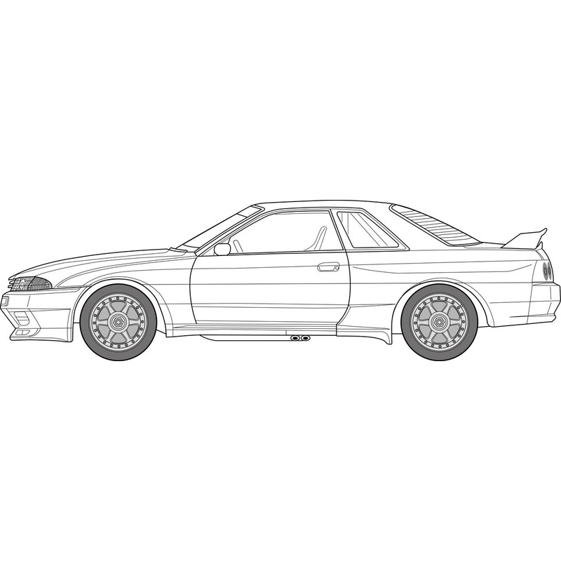 Taisan STP GT-R (Skyline GT-R [BNR32 Gr.A]) 1993 1/24 #047768 by Fujimi