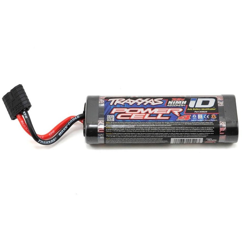 Traxxas NiMH Battery 6-Cell 4200mAh 7.2V iD Plug Flat – TRA2952X