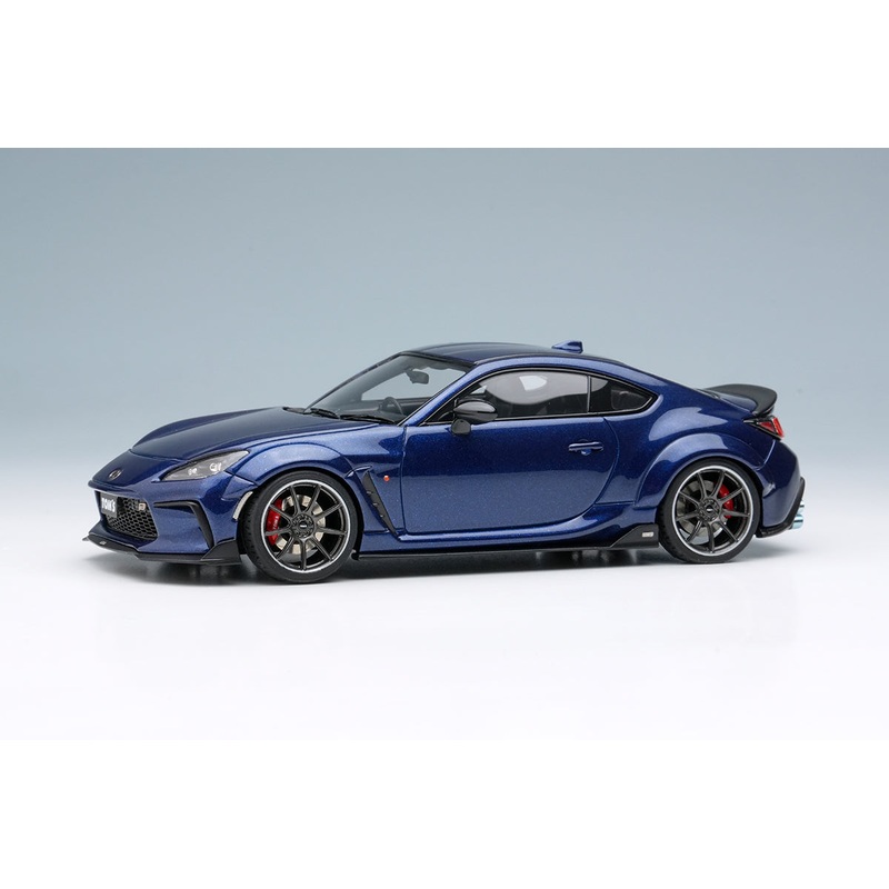 [ Back-order ] Make Up EIDOLON EM725G 1:43 TOM’S GR86 Wide Body 2022 Sapphire Blue