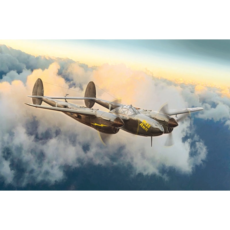 P-38J Lightning 1/72 #1446 by Italeri
