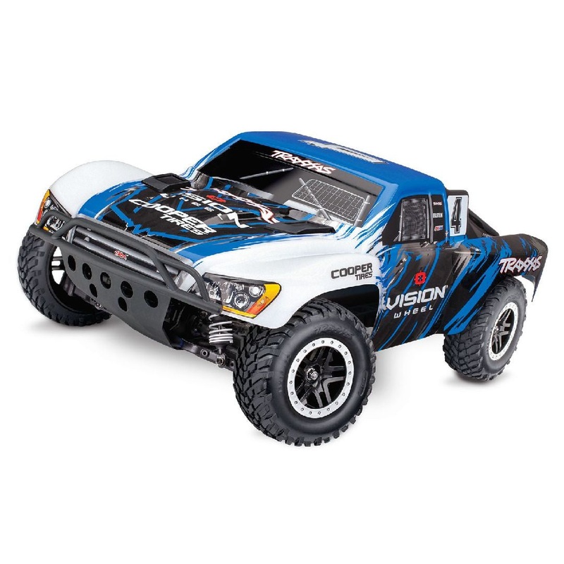 Traxxas Slash 4X4 VXL 1/10 4WD Short Course Clipless – Vision
