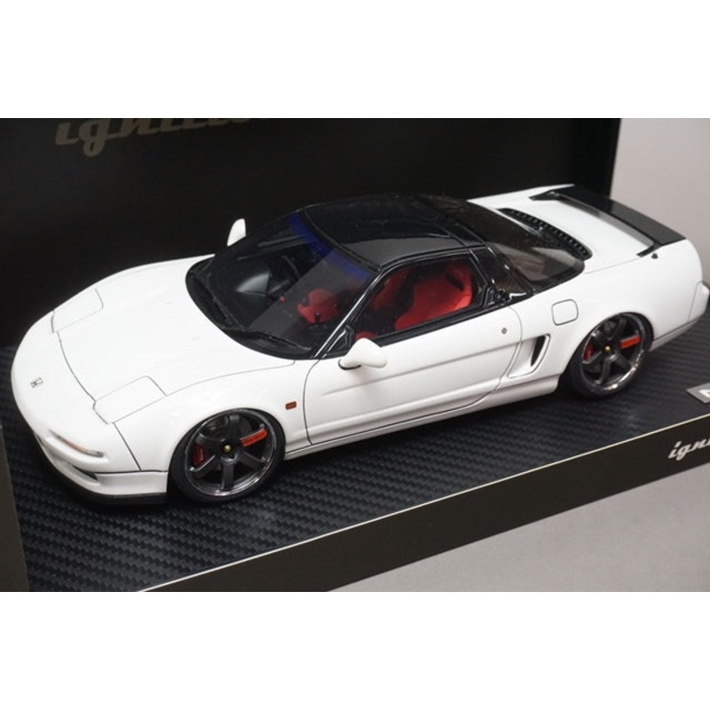 1:18 ignition model IG0403 Honda NSX NA1 White model car