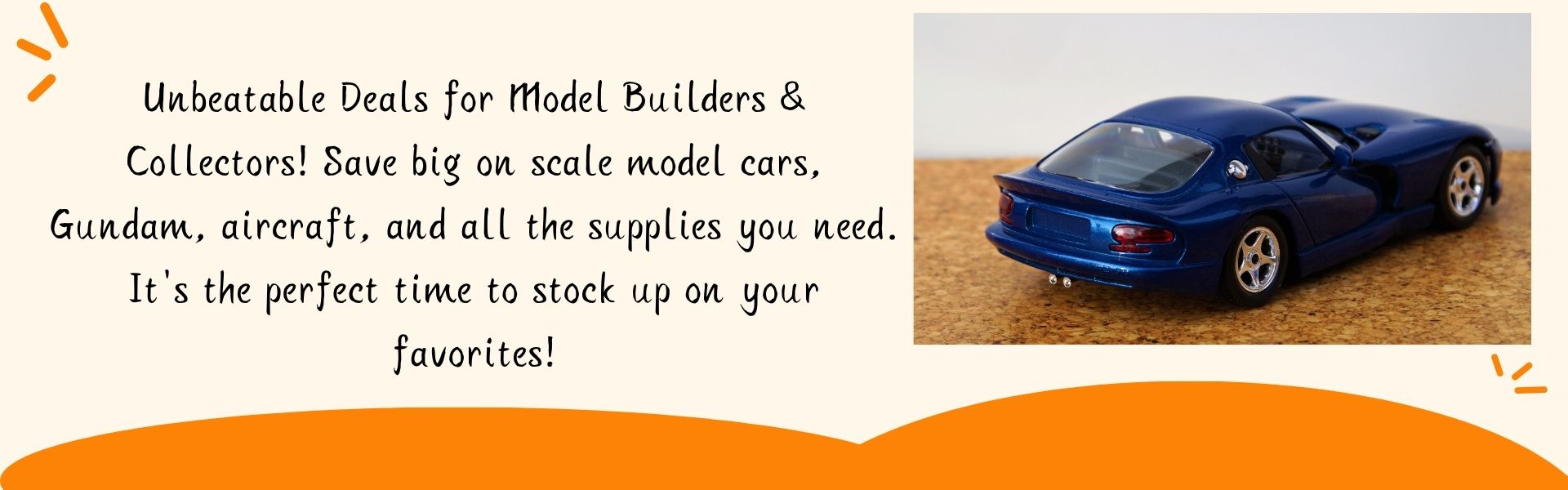 Model Cars, RC, Gundam, Trains & Plastic Model Kits Shop